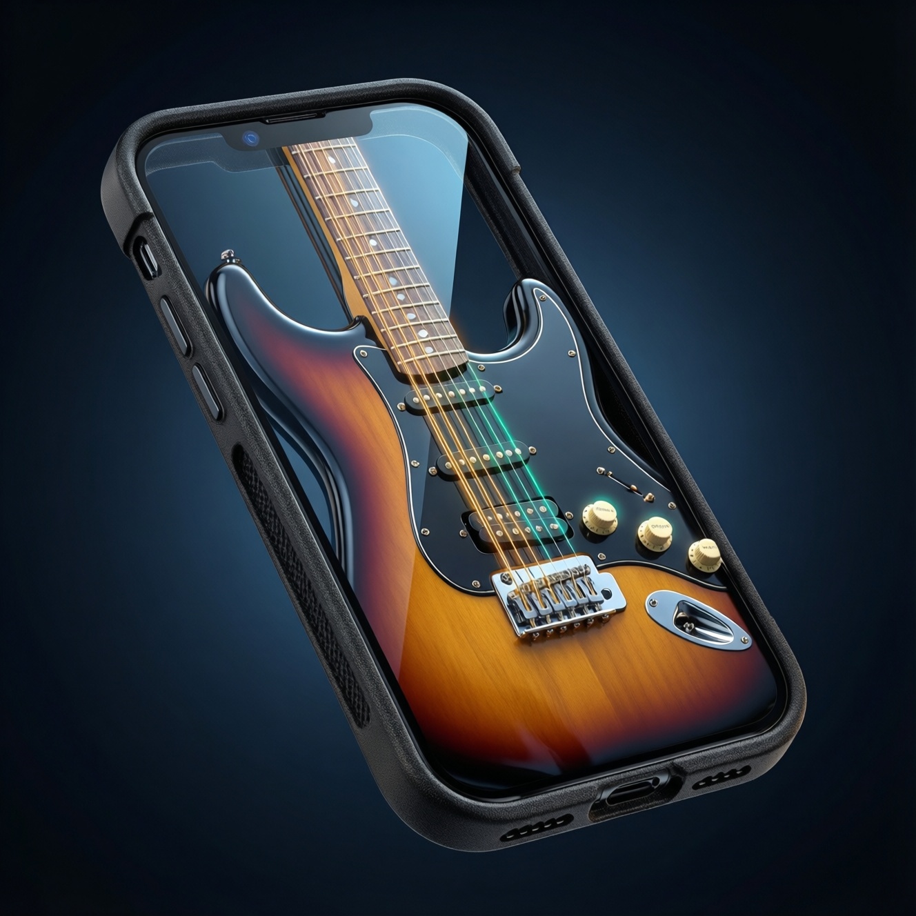 Xiaomi представила pocket guitar — чехол-гитару для смартфонов с bluetooth-подключением