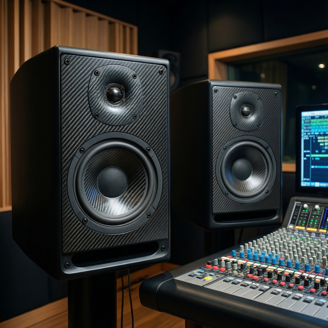 Tonaudio представила мониторы Axiom с карбоновыми динамиками и систему коррекции Equilibrium